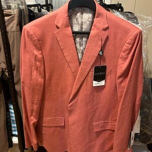 New Ralph Lauren Men's Blazer in Coral